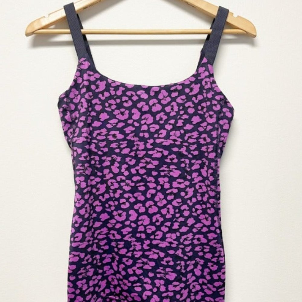 Women's Barre None Tank Mini Cherry Cheetah